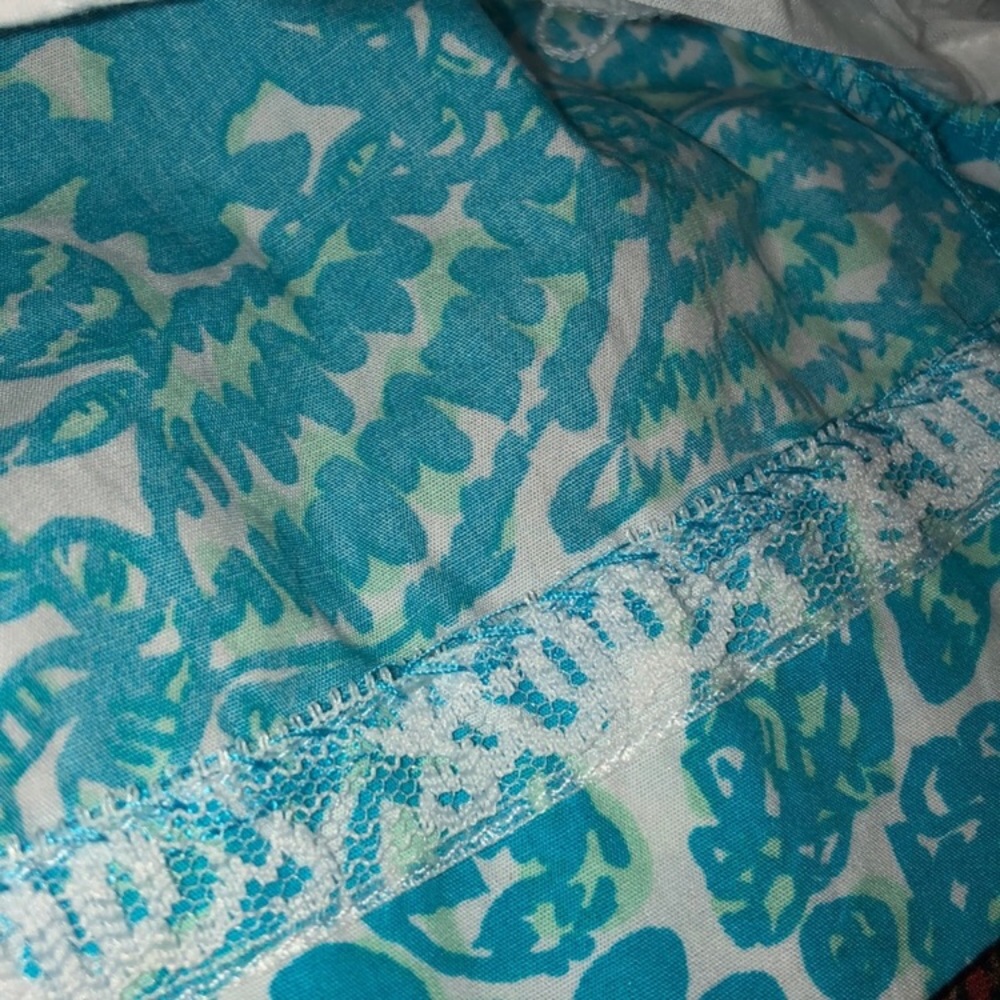🐚LILLY PULITZER🐚SHELL PRINTED STRAPLESS DRESS🐚 - Picture 6 of 8